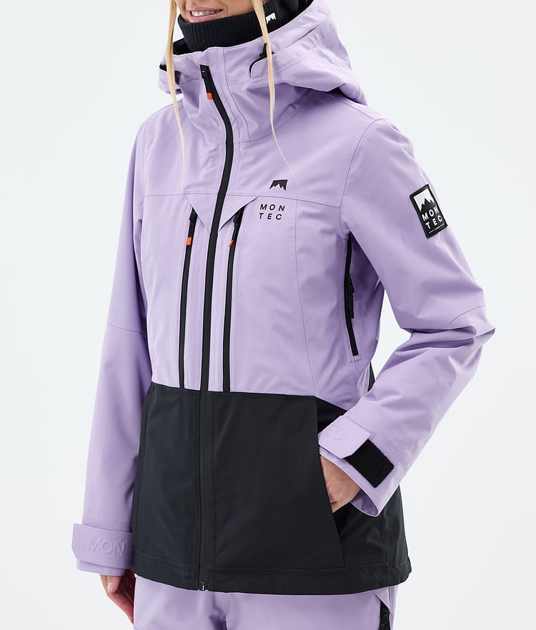 Montec Moss W Snowboard Jacket Women Faded Violet/Black, Image 8 of 10