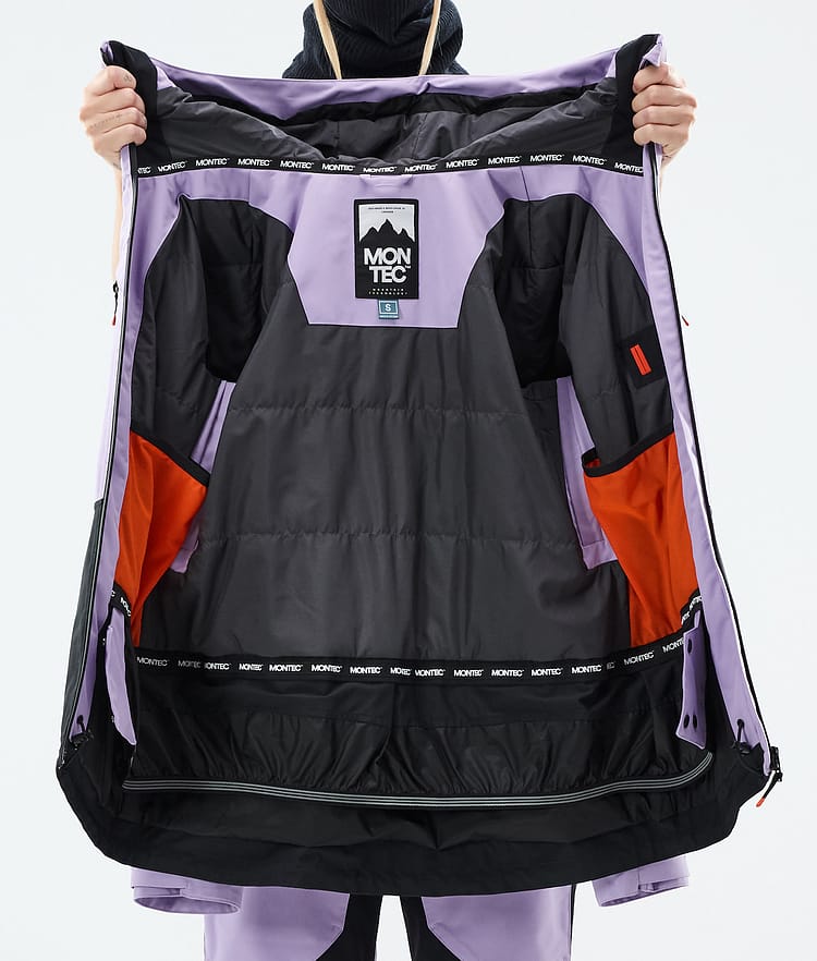 Montec Moss W Snowboard Jacket Women Faded Violet/Black, Image 10 of 10