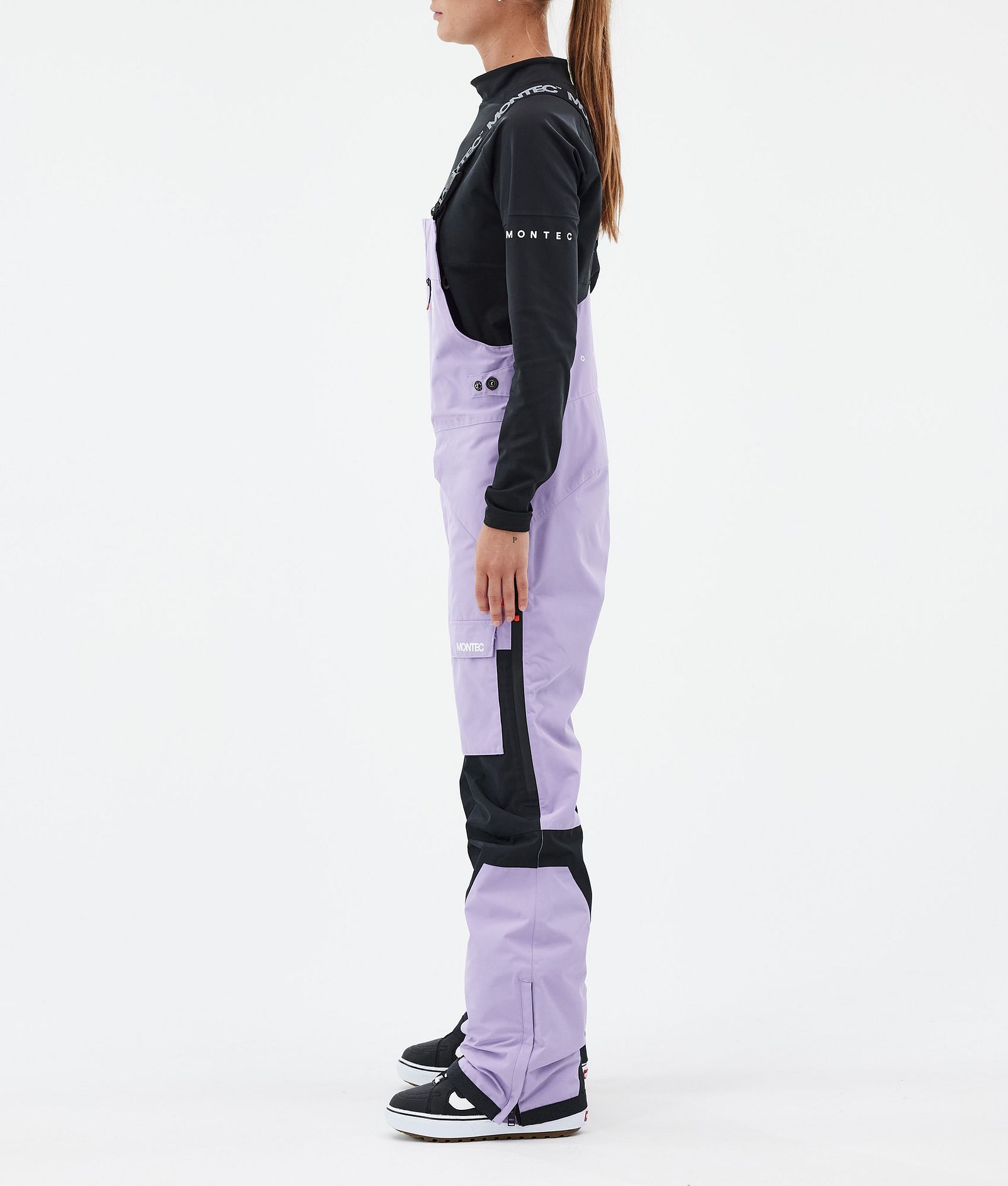 Montec Fawk W Pantalon de Snowboard Femme Faded Violet/Black, Image 3 sur 7