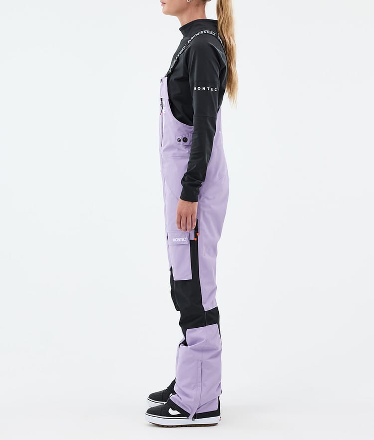 Montec Fawk W Snowboard Broek Dames Faded Violet/Black, Afbeelding 4 van 8