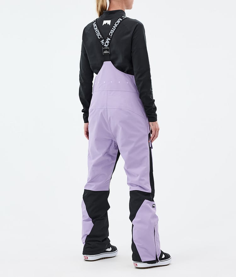 Montec Fawk W Snowboard Broek Dames Faded Violet/Black, Afbeelding 5 van 8