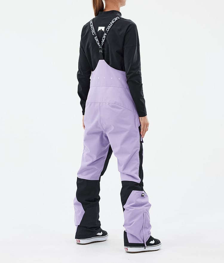 Montec Fawk W Snowboard Bukser Dame Faded Violet/Black, Billede 4 af 7