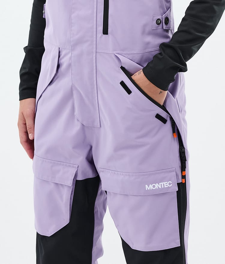 Montec Fawk W Snowboard Broek Dames Faded Violet/Black, Afbeelding 6 van 8