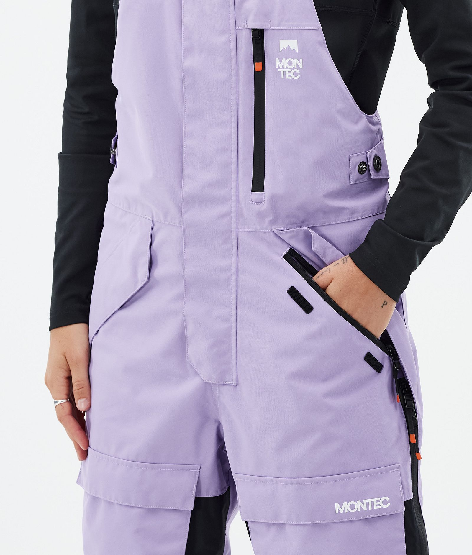 Montec Fawk W Skibroek Dames Faded Violet/Black, Afbeelding 5 van 7