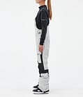 Montec Fawk W Pantaloni Snowboard Donna Light Grey/Black, Immagine 3 di 7