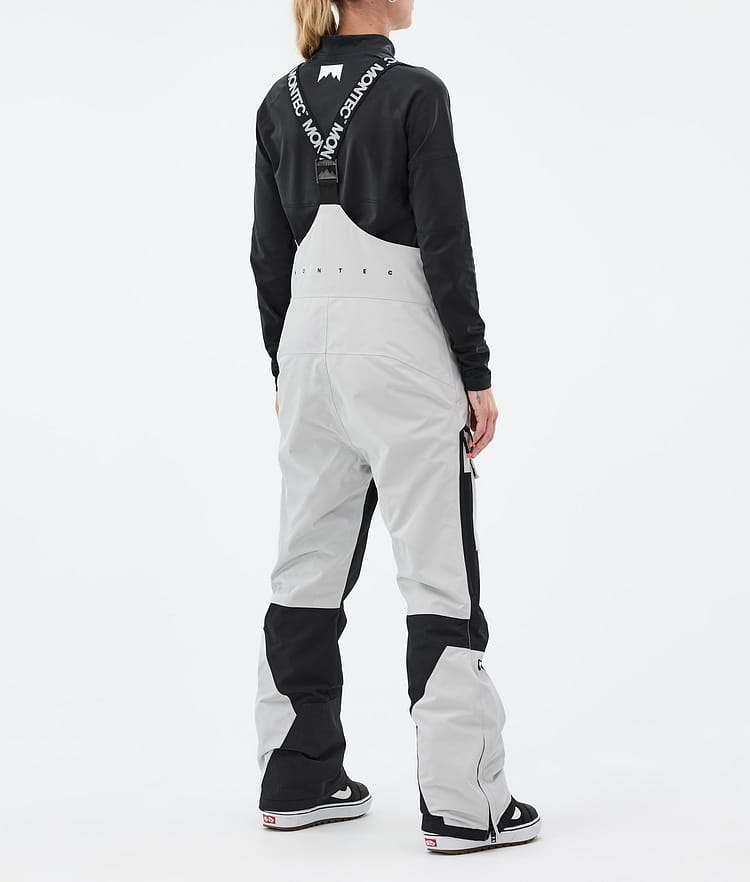 Montec Fawk W Pantalones Snowboard Mujer Light Grey/Black, Imagen 5 de 8