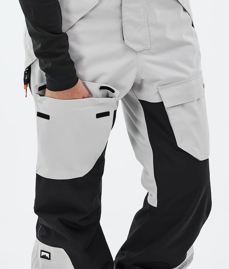 Montec Fawk W Pantalones Snowboard Mujer Light Grey/Black, Imagen 8 de 8
