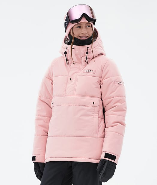 Dope Puffer W Ski jas Dames Soft Pink