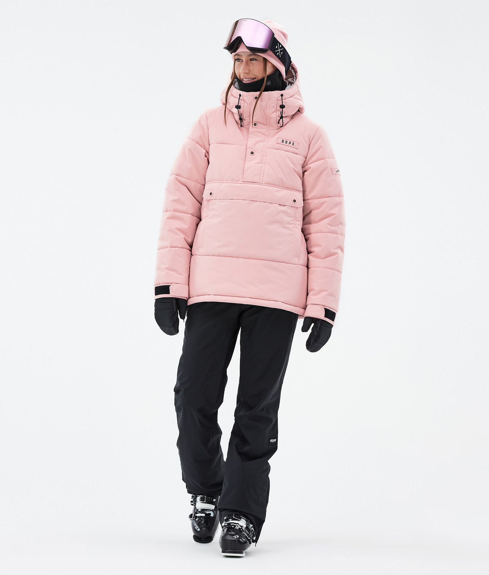 Dope Puffer W Skijakke Dame Soft Pink, Billede 2 af 8