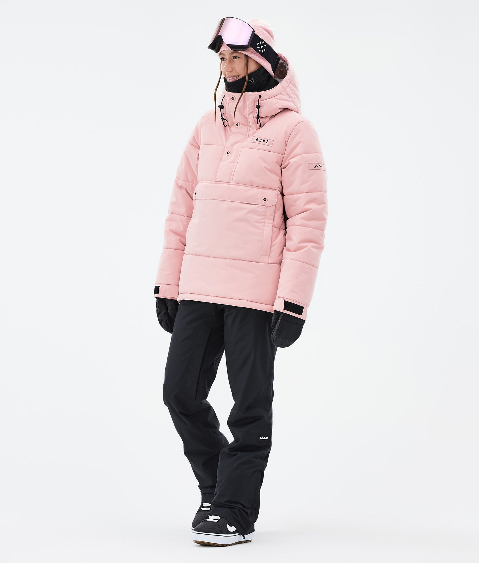 Dope Puffer W Kurtka Snowboardowa Kobiety Soft Pink, Zdjęcie 2 z 8