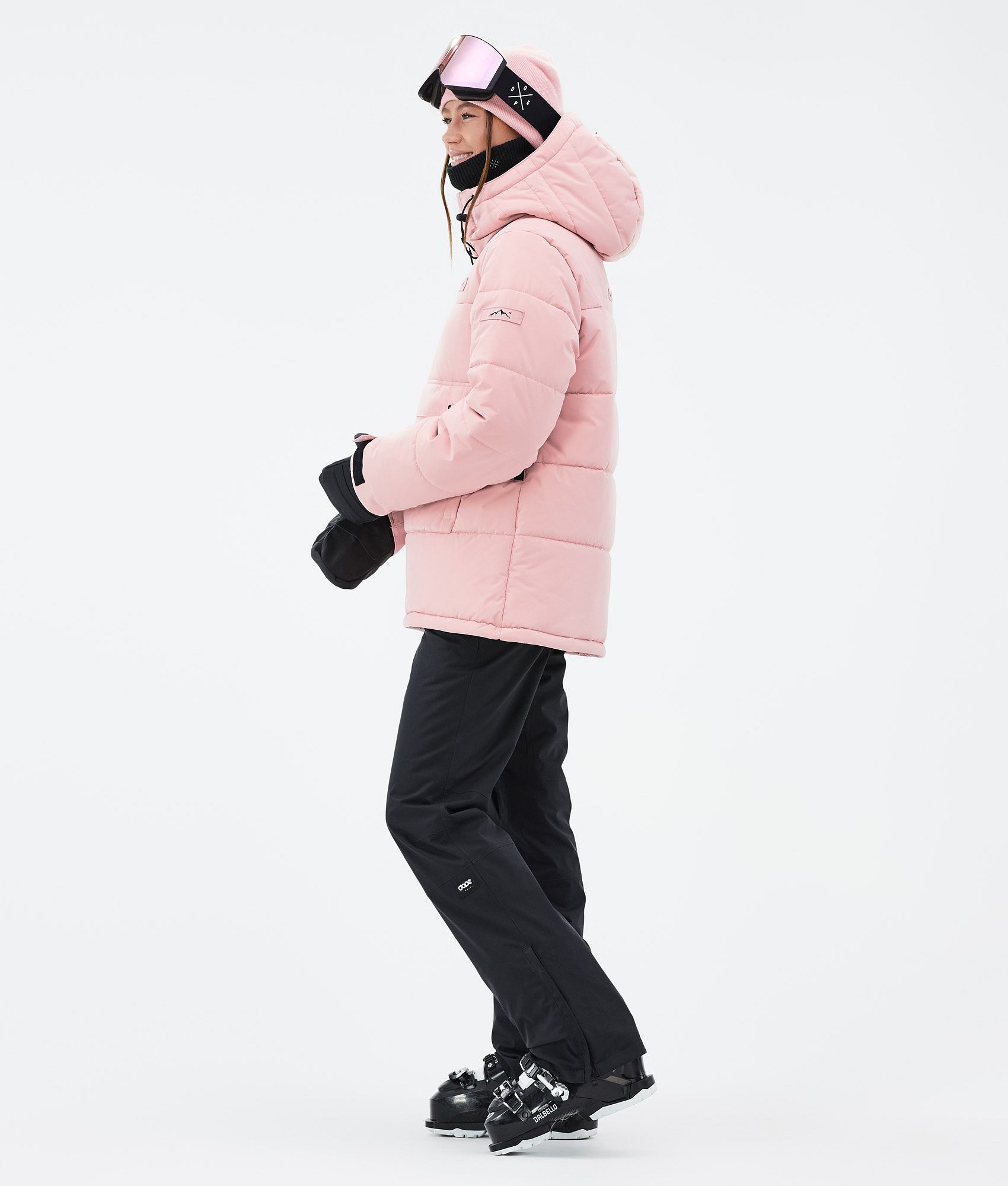 Dope Puffer W Ski Jacket Women Soft Pink Ridestore UK