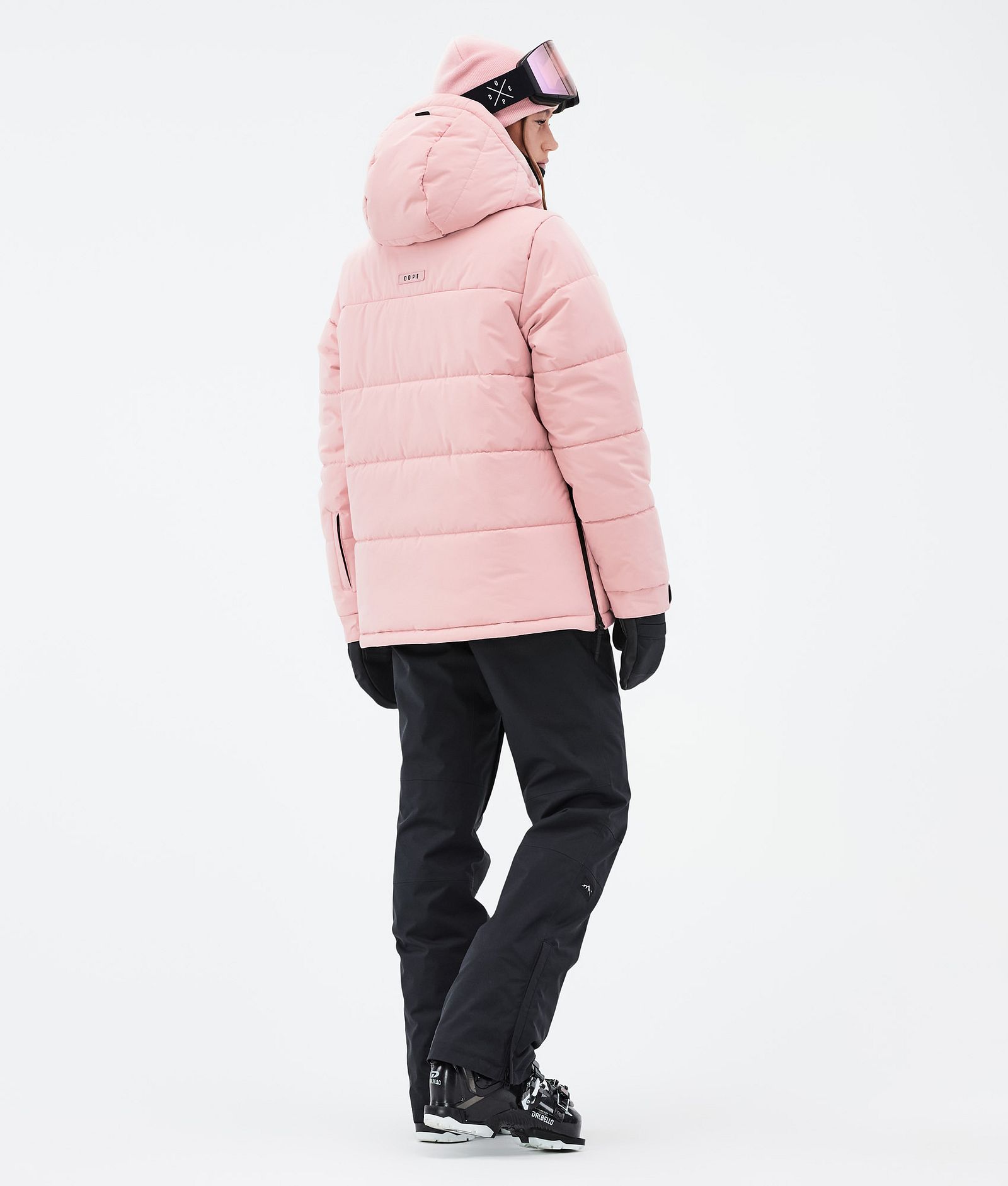 Dope Puffer W Skijakke Dame Soft Pink, Billede 4 af 8