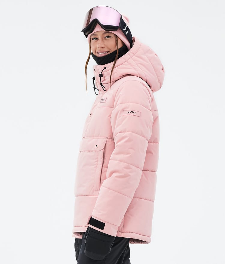 Dope Puffer W Giacca Snowboard Donna Soft Pink, Immagine 5 di 8