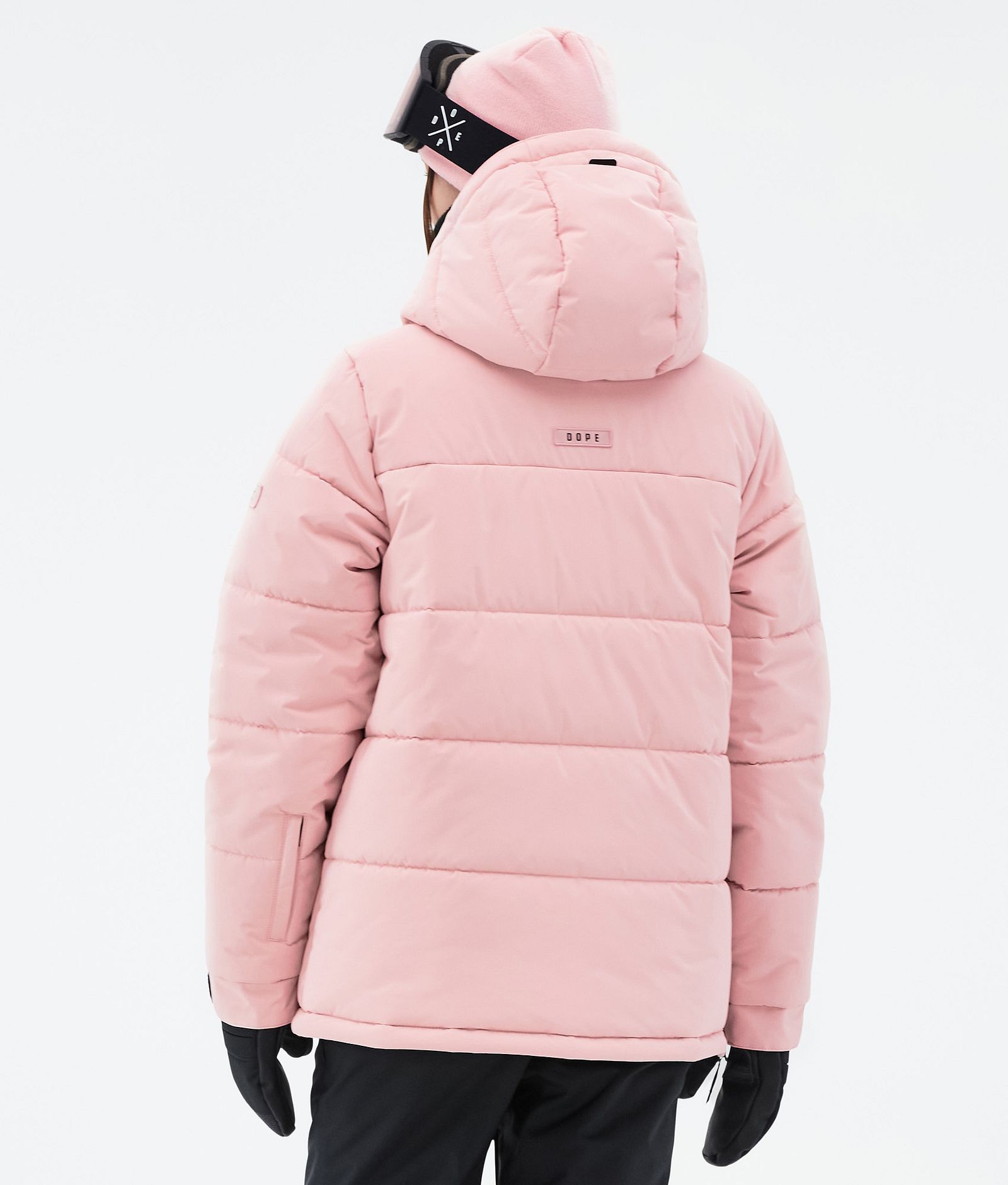 Dope Puffer W Snowboard jas Dames Soft Pink, Afbeelding 6 van 8