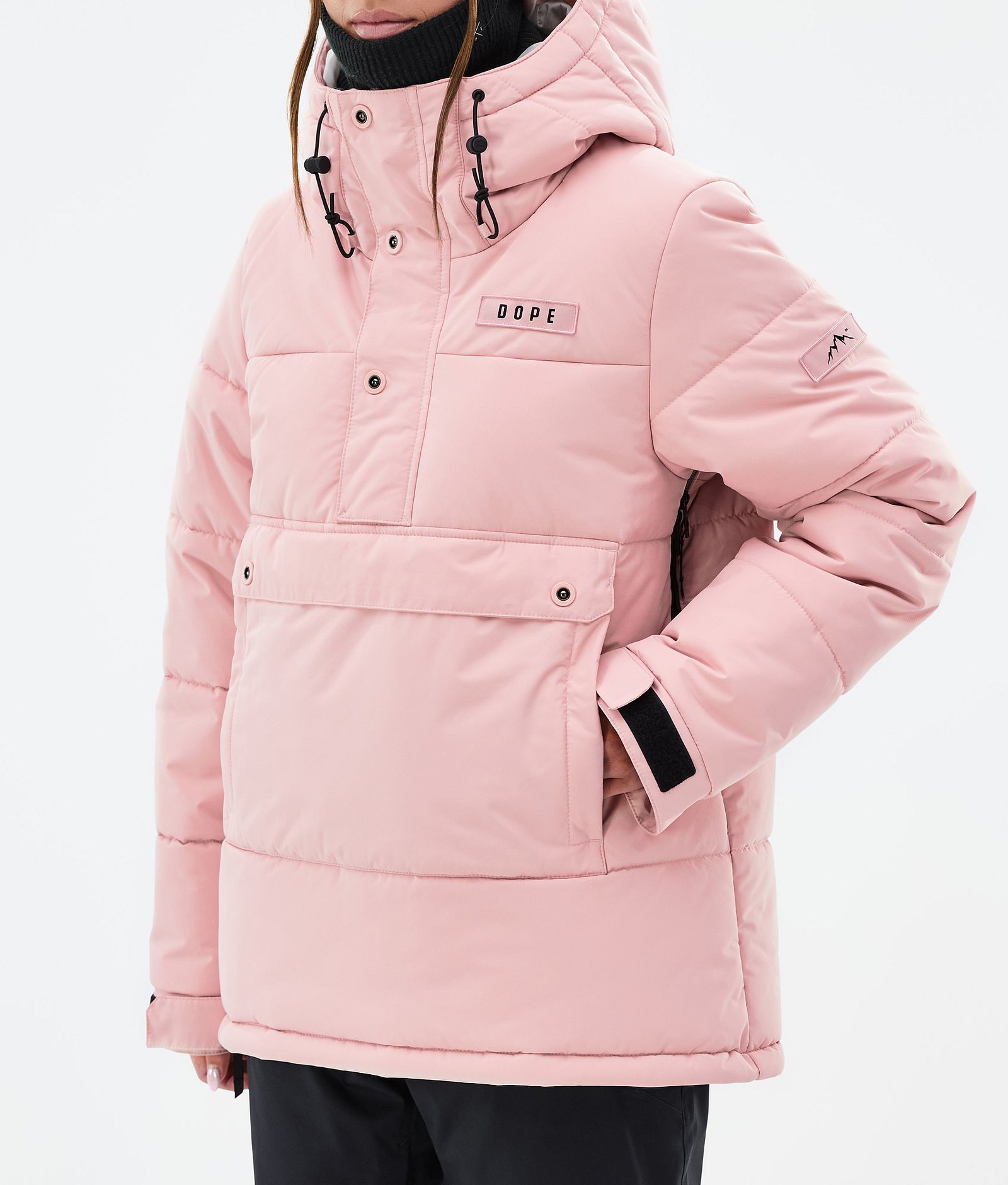 Dope Puffer W Giacca Snowboard Donna Soft Pink, Immagine 7 di 8