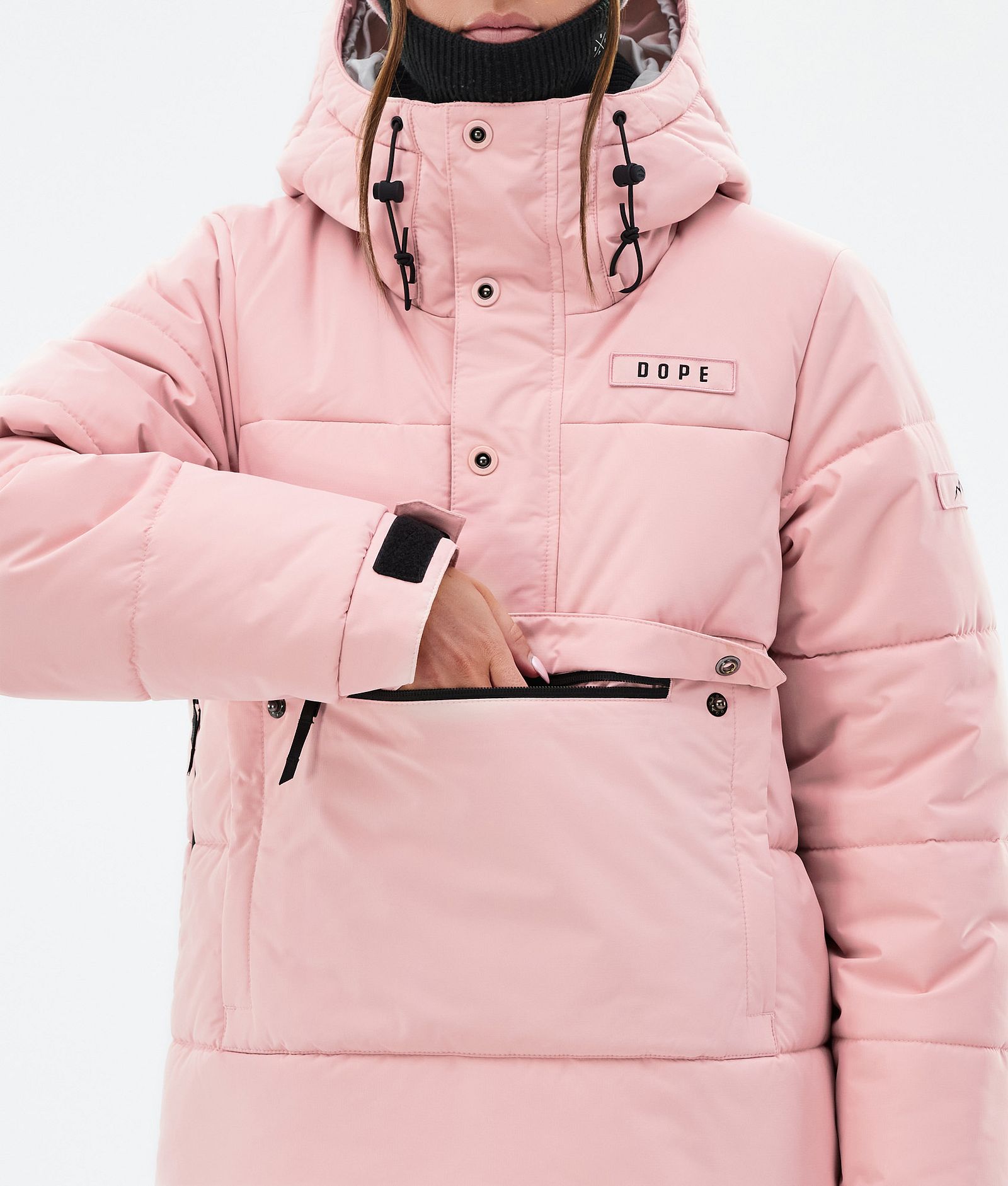 Dope Puffer W Skijakke Dame Soft Pink, Billede 8 af 8