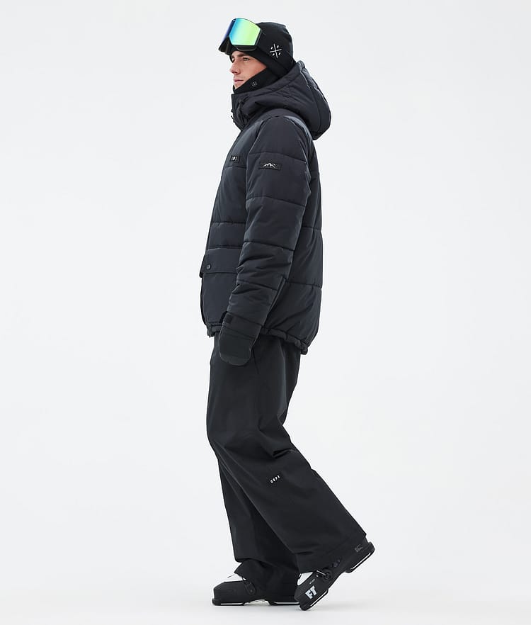 Dope Puffer Full Zip Veste de Ski Homme Black, Image 3 sur 9