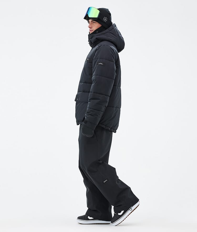 Dope Puffer Full Zip Veste Snowboard Homme Black, Image 3 sur 9