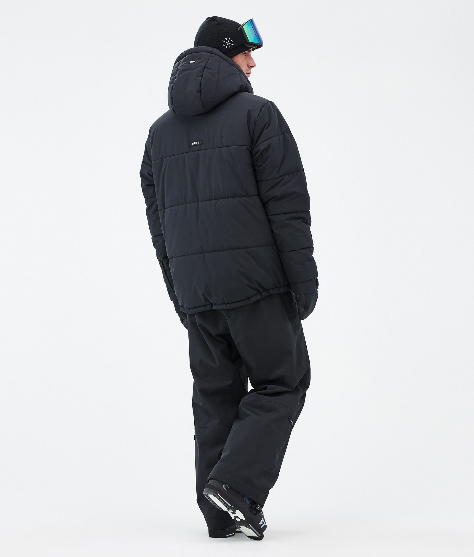 Dope Puffer Full Zip Giacca Sci Uomo Black, Immagine 4 di 9