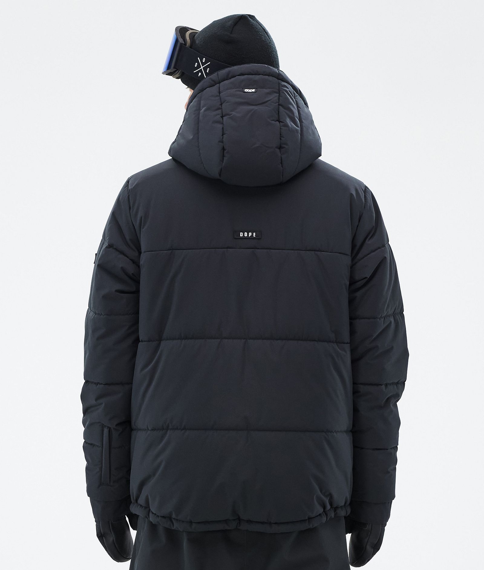 Dope Puffer Full Zip Ski Jacket Men Black, Image 6 of 9