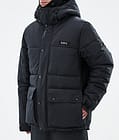 Dope Puffer Full Zip Snowboard Jacket Men Black, Image 7 of 9