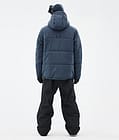 Dope Puffer Full Zip Snowboardjakke Herre Metal Blue, Billede 4 af 9