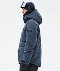 Dope Puffer Full Zip Ski Jacket Men Metal Blue, Image 5 of 9