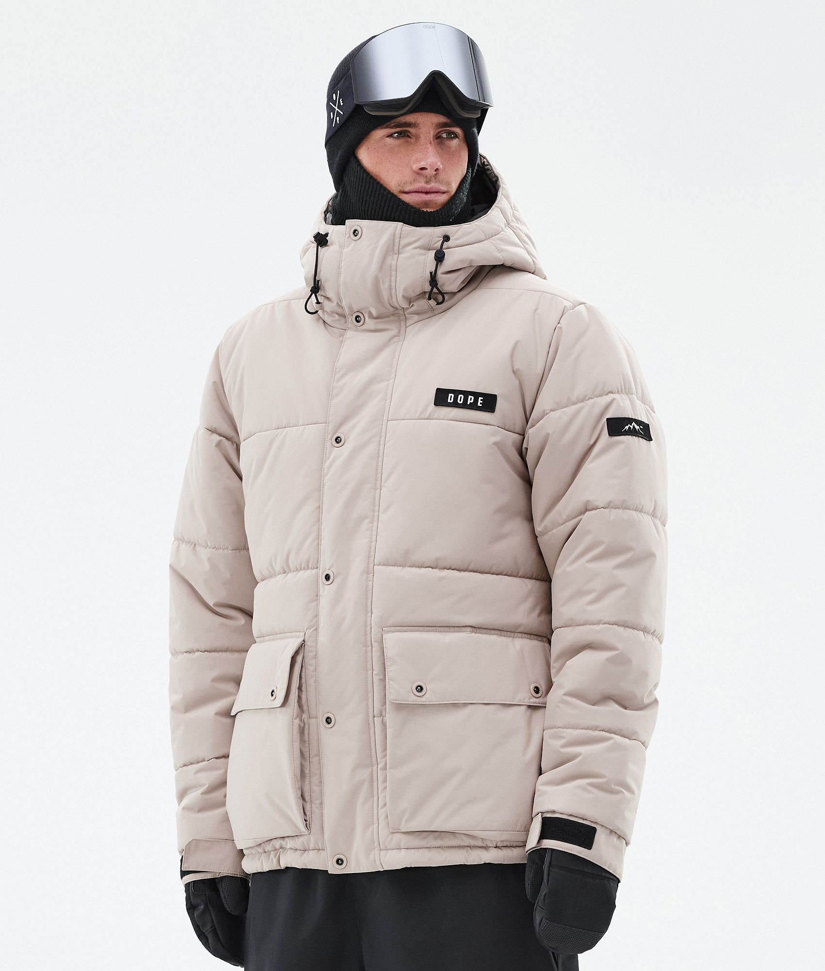 Puffer jacket ski best sale