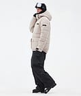 Dope Puffer Full Zip Veste de Ski Homme Sand, Image 3 sur 9