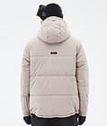 Dope Puffer Full Zip Snowboard Jacket Men Sand, Image 6 of 9