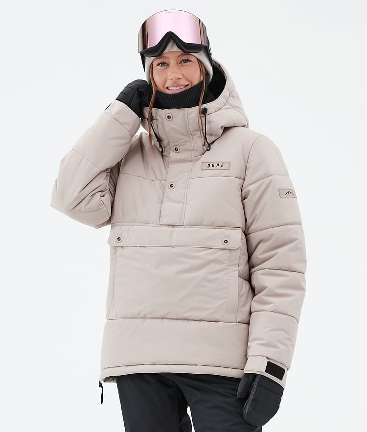 Dope Puffer W Veste de Ski Femme Sand, Image 1 sur 8