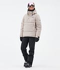 Dope Puffer W Veste de Ski Femme Sand, Image 2 sur 8