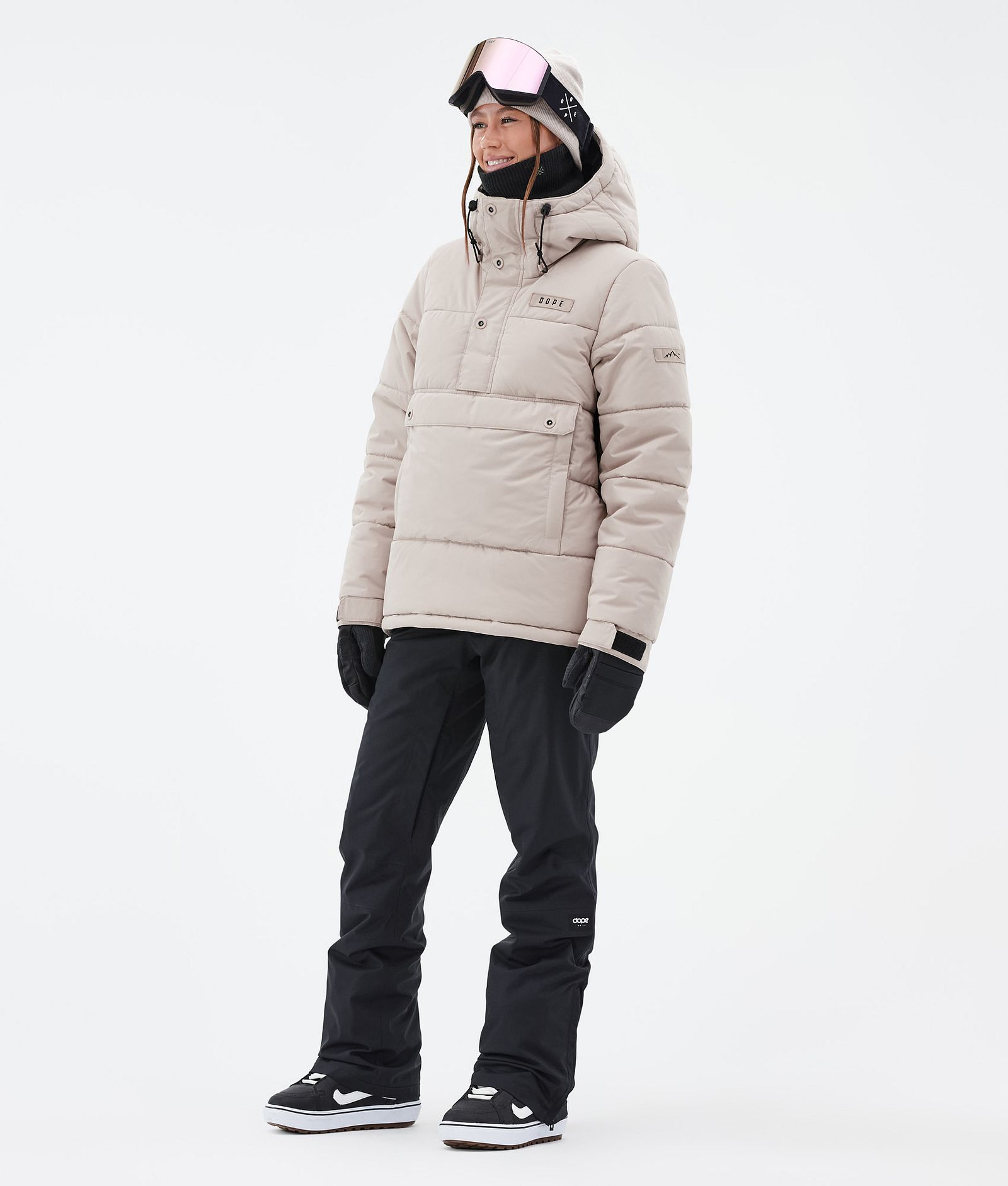 Dope Puffer W Veste Snowboard Femme Sand, Image 2 sur 8