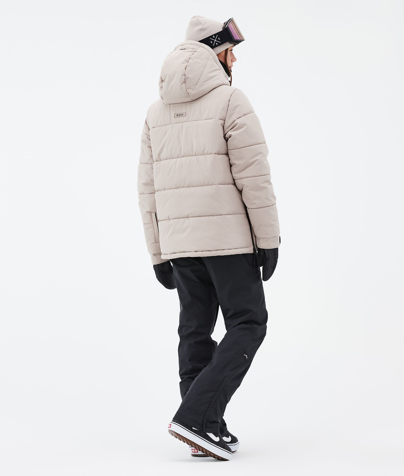 Dope Puffer W Snowboard Jacket Women Sand, Image 4 of 8