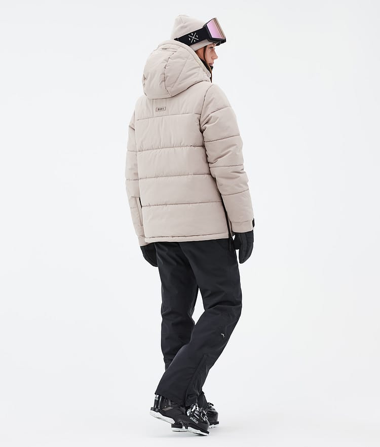 Dope Puffer W Skijakke Dame Sand, Billede 4 af 8