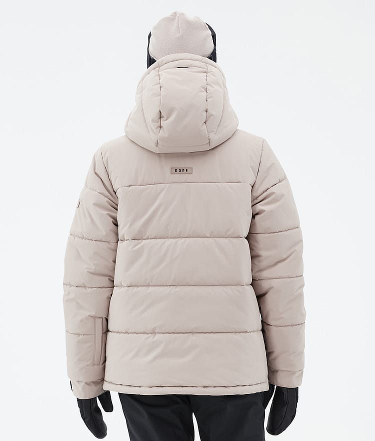 Dope Puffer W Kurtka Snowboardowa Kobiety Sand, Zdjęcie 6 z 8