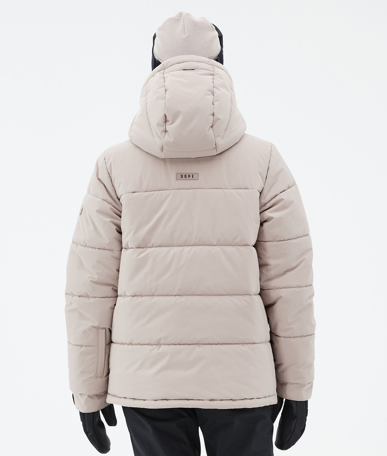 Dope Puffer W Snowboard Jacket Women Sand, Image 6 of 8