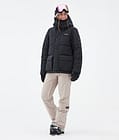 Dope Puffer W Full Zip Skijakke Dame Black, Billede 2 af 9