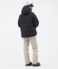 Dope Puffer W Full Zip Lyžařská Bunda Dámské Black, Obrázek 4 z 9