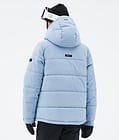 Dope Puffer W Full Zip Giacca Snowboard Donna Light Blue, Immagine 6 di 9