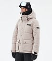 Dope Puffer W Full Zip Snowboard jas Dames Sand