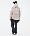 Dope Puffer W Full Zip Ski jas Dames Sand, Afbeelding 4 van 9