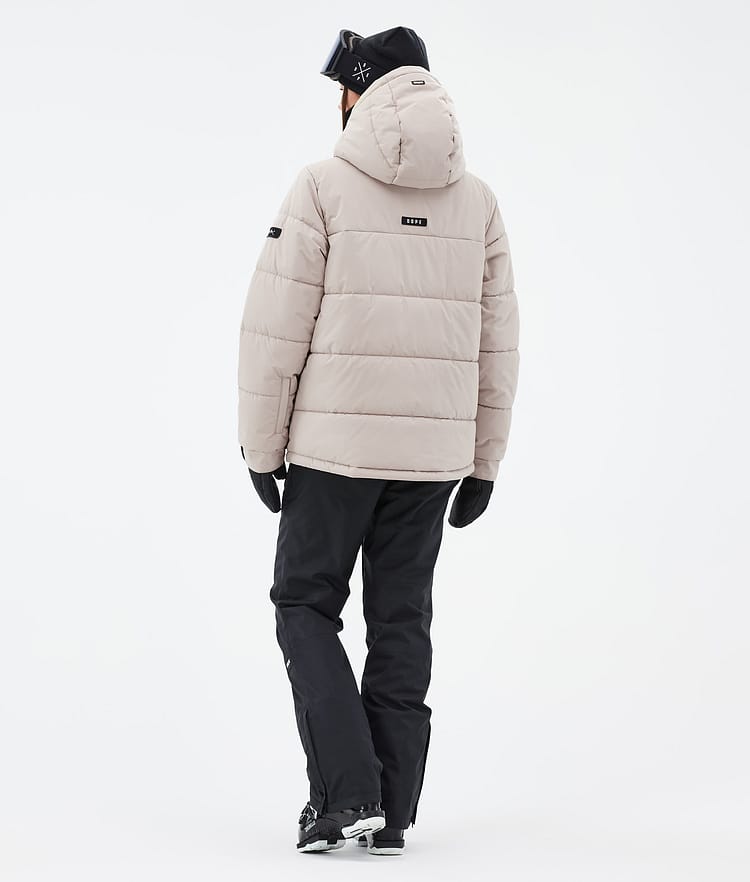 Dope Puffer W Full Zip Ski Jacket Women Sand, Image 4 of 9