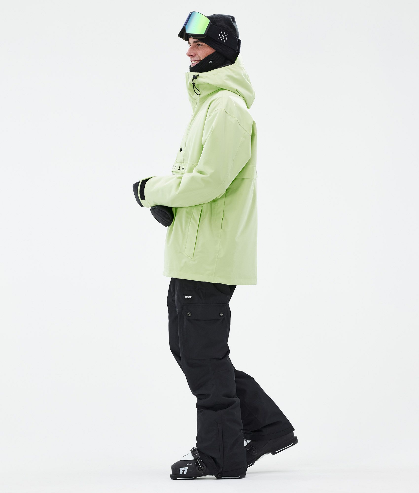 Dope Legacy Ski Jacket Men Faded Neon Ridestore