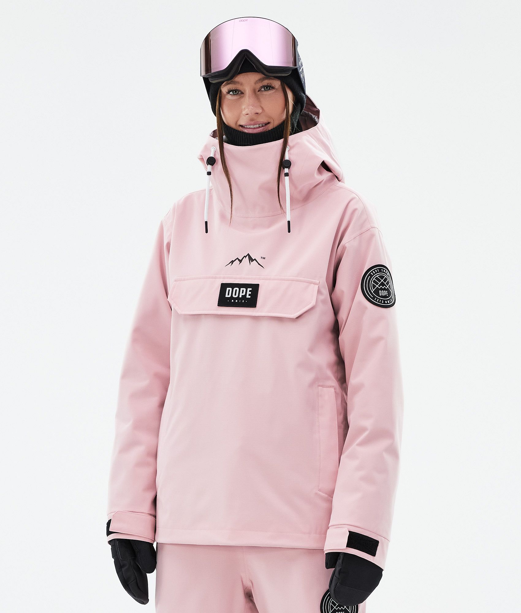 Pink ski coat best sale