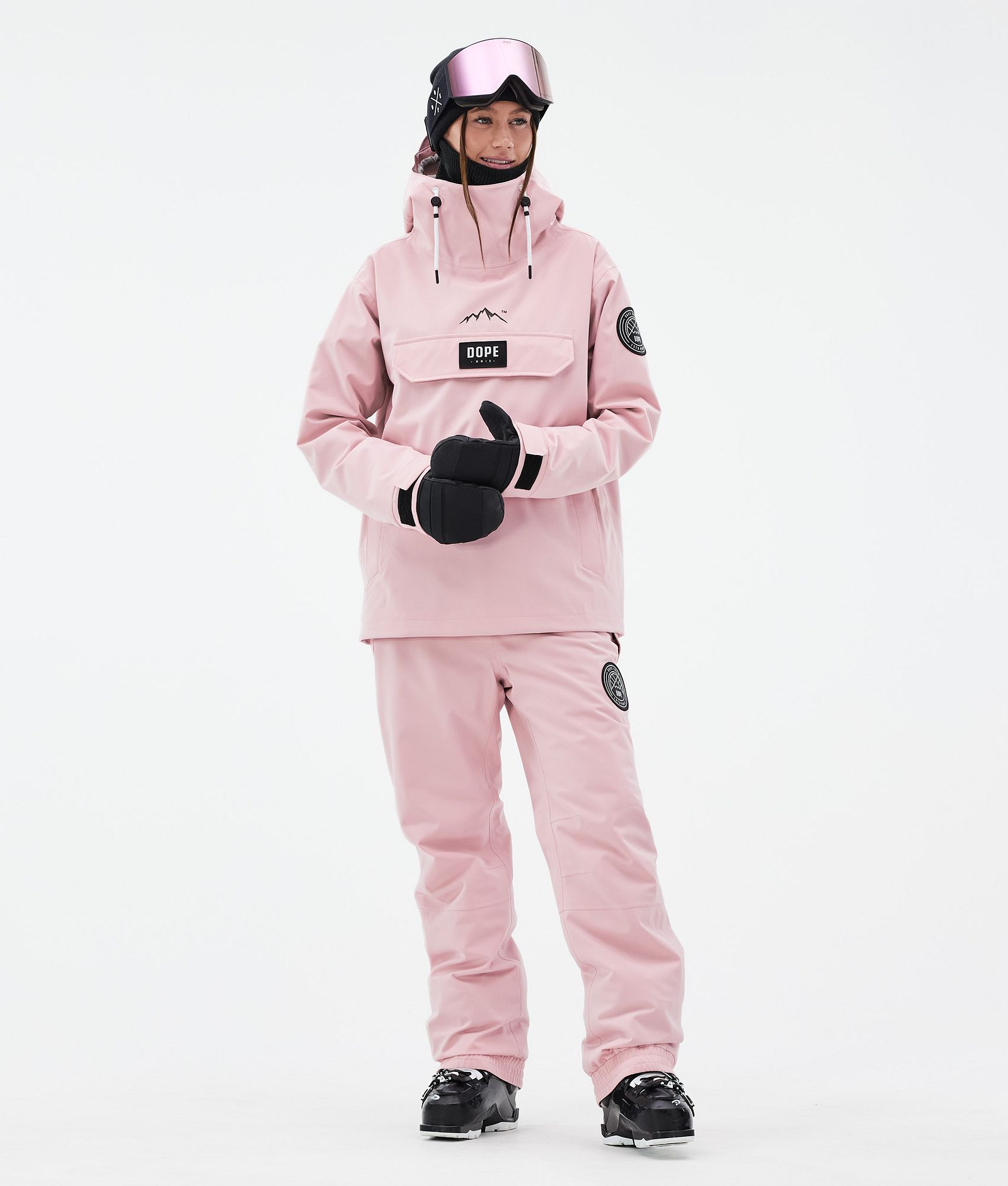 Dope Blizzard W Veste de Ski Femme Soft Pink, Image 2 sur 8