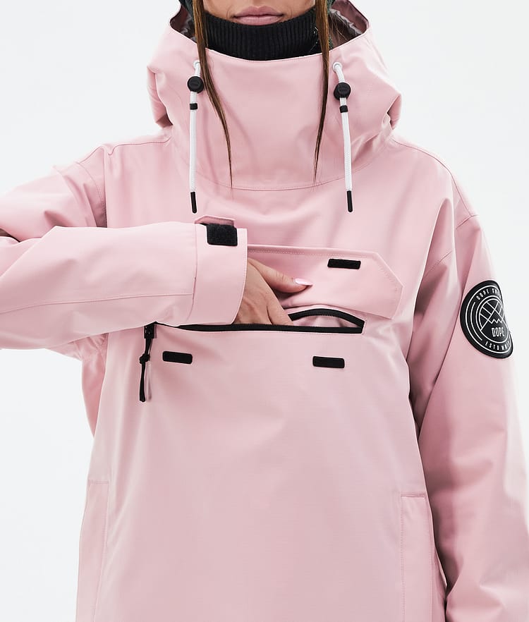 Dope Blizzard W Lyžařská Bunda Dámské Soft Pink, Obrázek 8 z 8