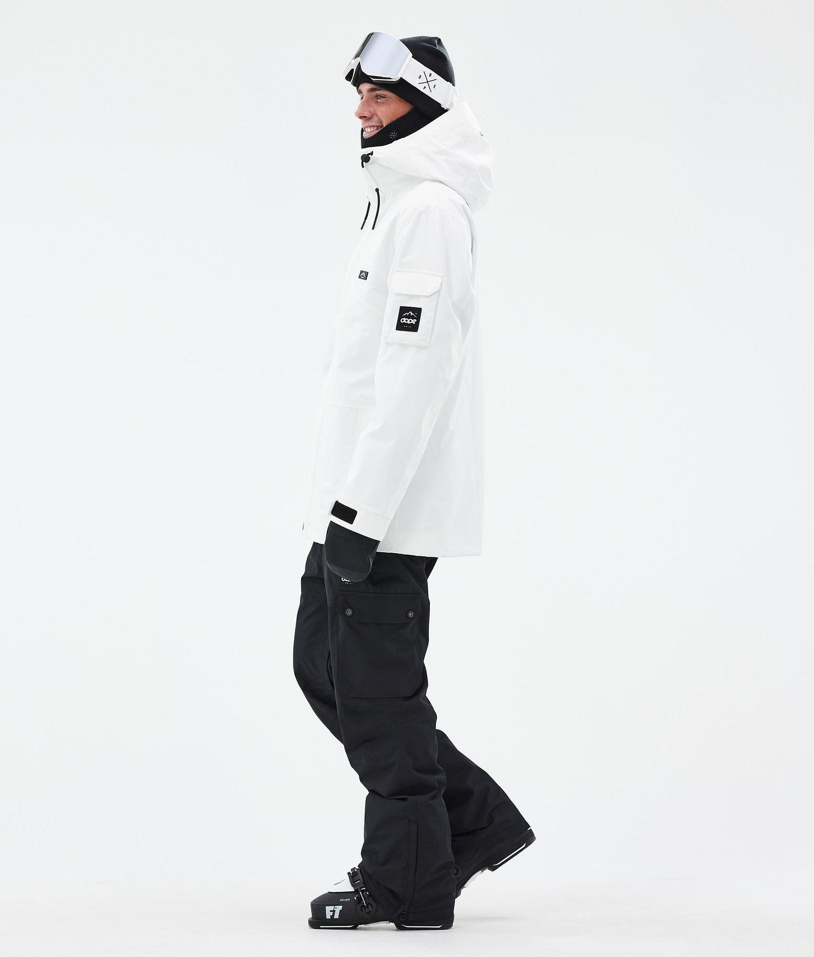 Dope Adept Veste de Ski Homme Whitish, Image 3 sur 9