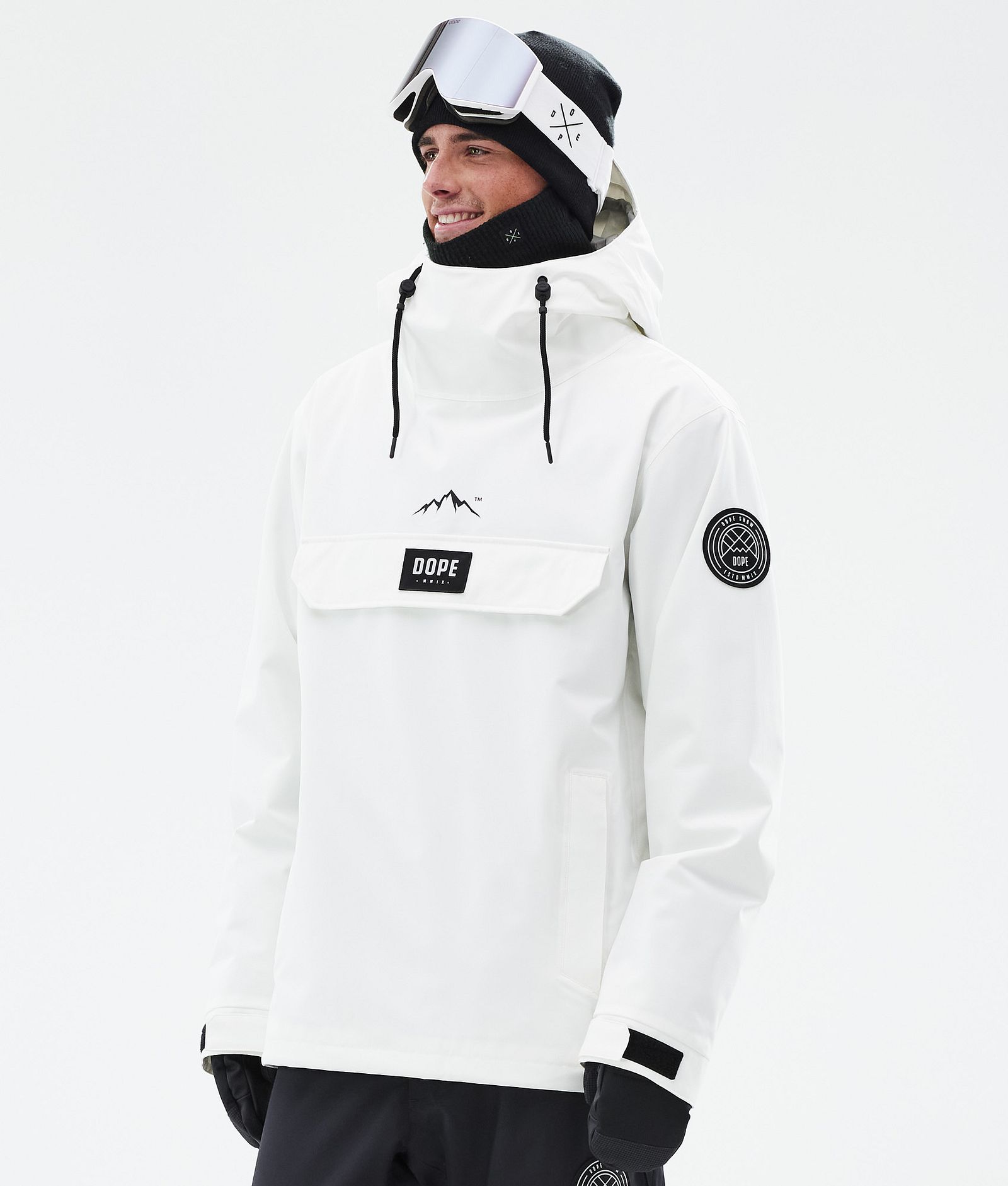 Dope Blizzard Kurtka Snowboardowa Mężczyźni Whitish, Zdjęcie 1 z 8