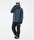 Dope Blizzard Full Zip Ski jas Heren Metal Blue, Afbeelding 2 van 9